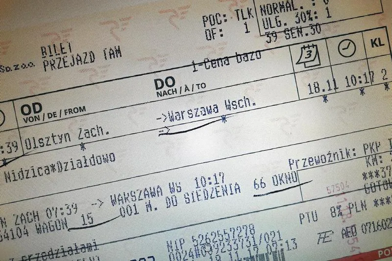 Aplikacje do biletów PKP