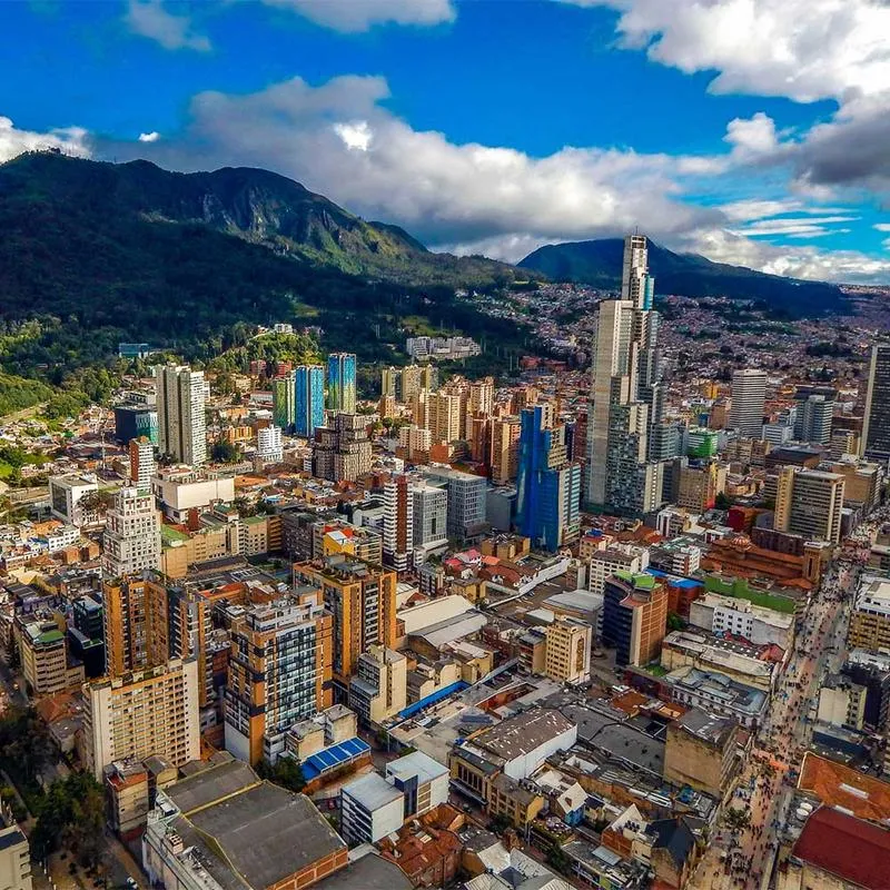 Czas lotu do Kolumbii