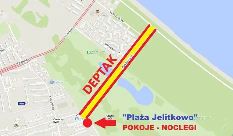 Dojazd do Jelitkowa z Gdańska