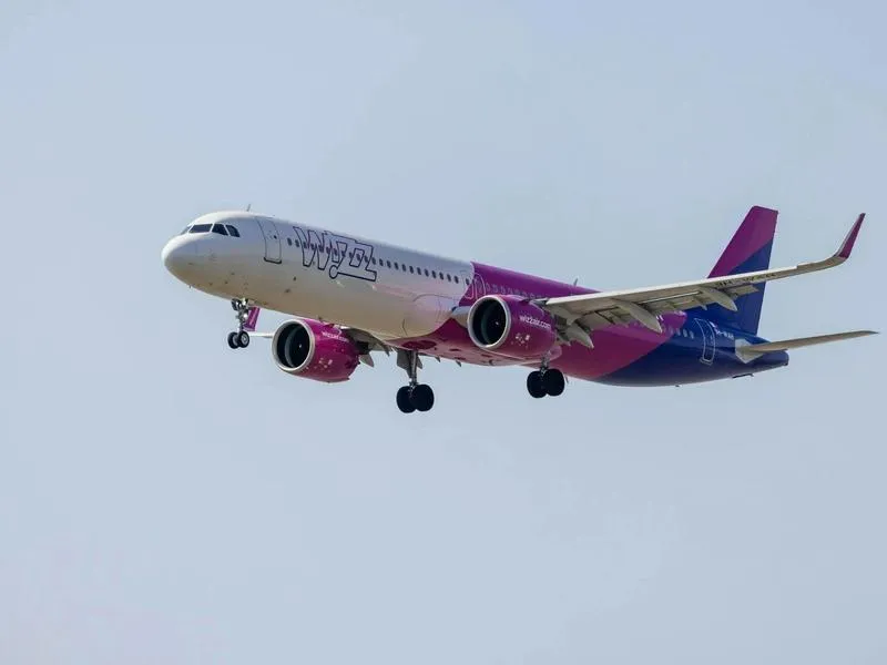 Limity przewozu gotówki Wizzair