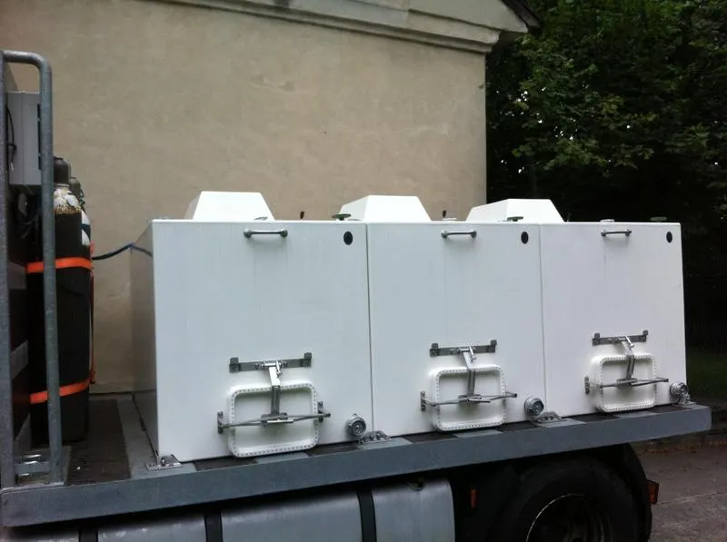 Przygotowanie rybek do podróży