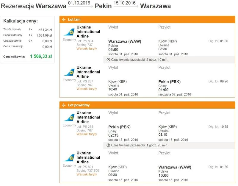 Różnice stref czasowych