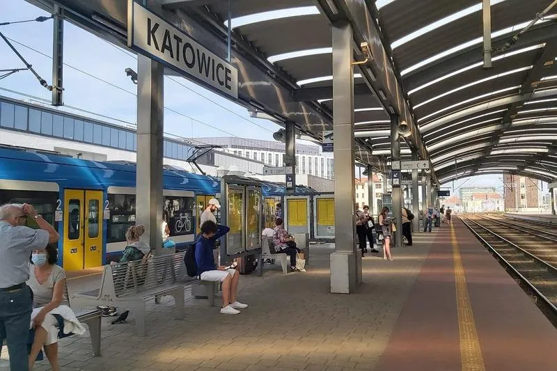 Transport do dworca kolejowego Katowice
